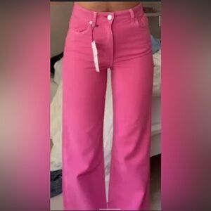 Pink Zara jeans
